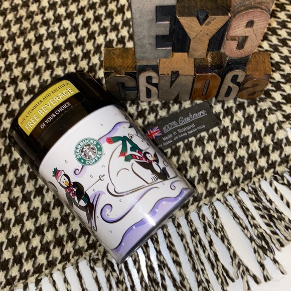 🆕☕️🧜‍♀️STARBUCKS 8 oz. Insulated Penguin/Polar Bear Tumbler - Picture 11 of 12